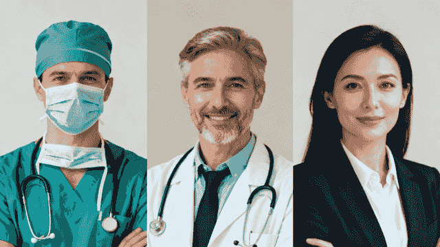 Healthcare Headshot Healthcare Professionals