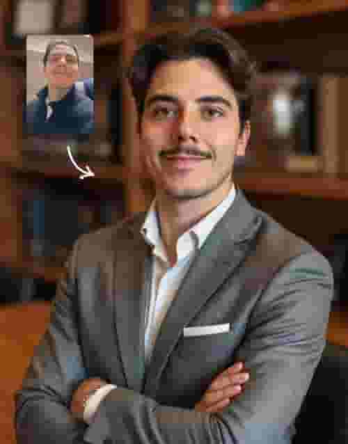 AI Linkedin Headshot Social Media Result