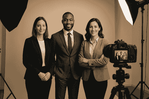 How To Instantly Get Studio Quality Company Headshots cover image