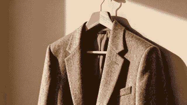 What To Wear For Professional Photos Brown Blazer